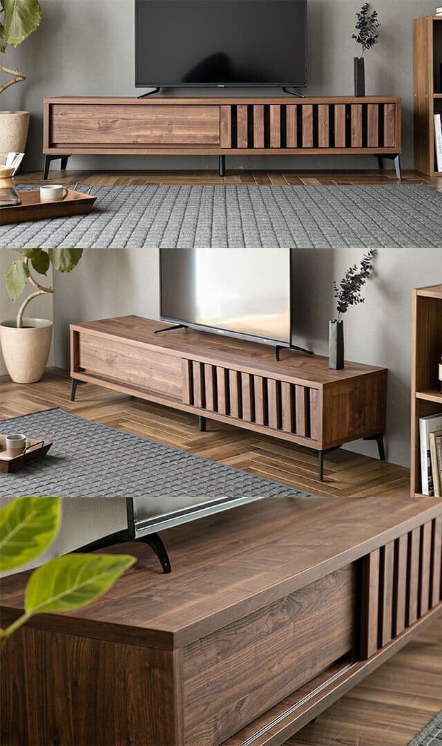 Rack de madera para tv carpinteria tucuman bovio sas